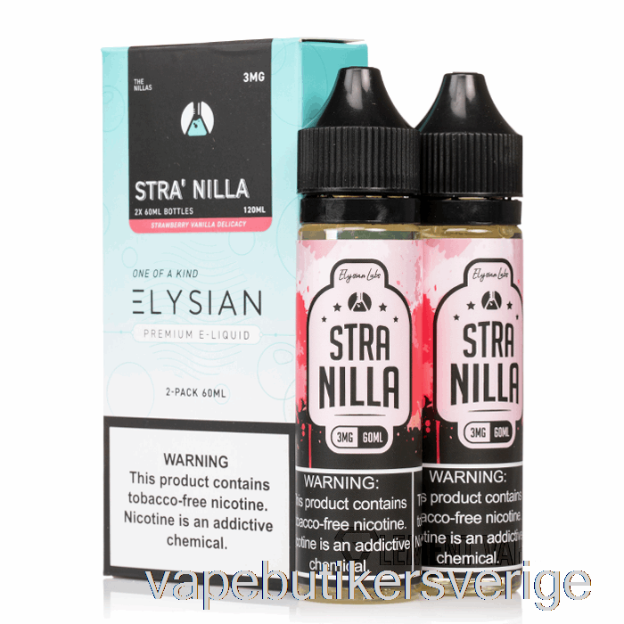 Vape Sverige Stra'nilla Tårta - Elysian Labs - 120ml 3mg